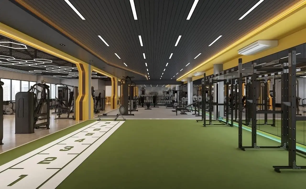 Inside B Gym, Chiang Mai