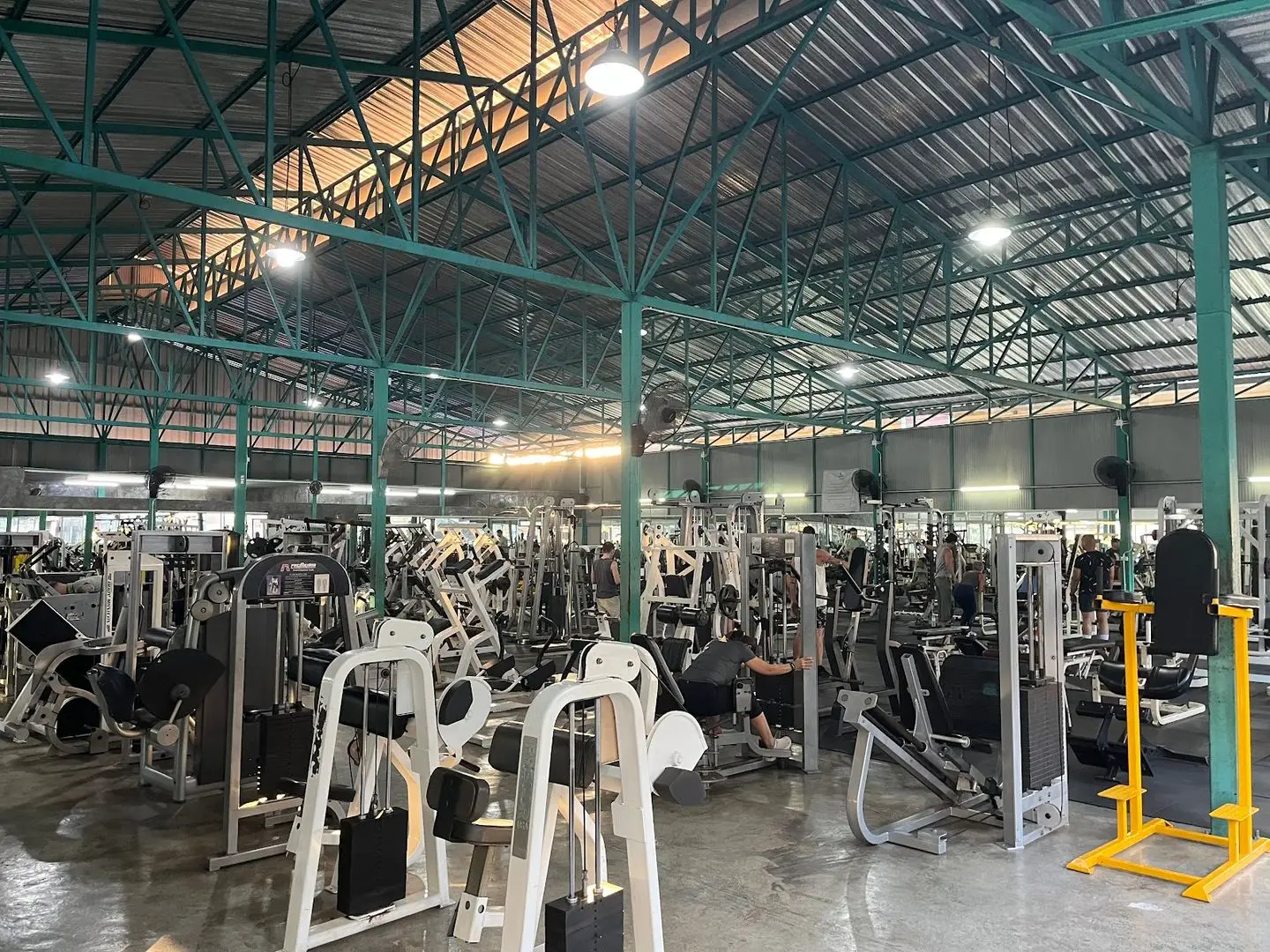 Inside O2 Gym, Chiang Mai