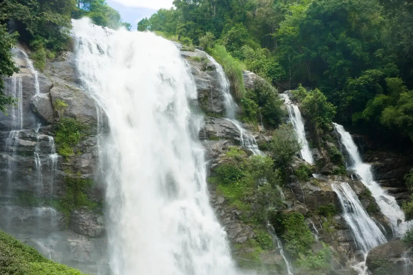 Wachirathan Waterfall on Doi Inthanon