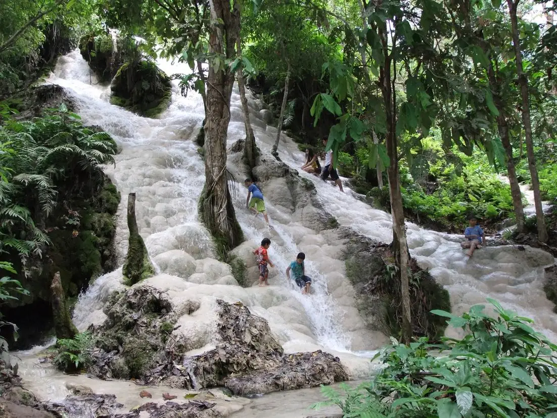 The Bua Tong Sticky Waterfalls near Chiang Mai