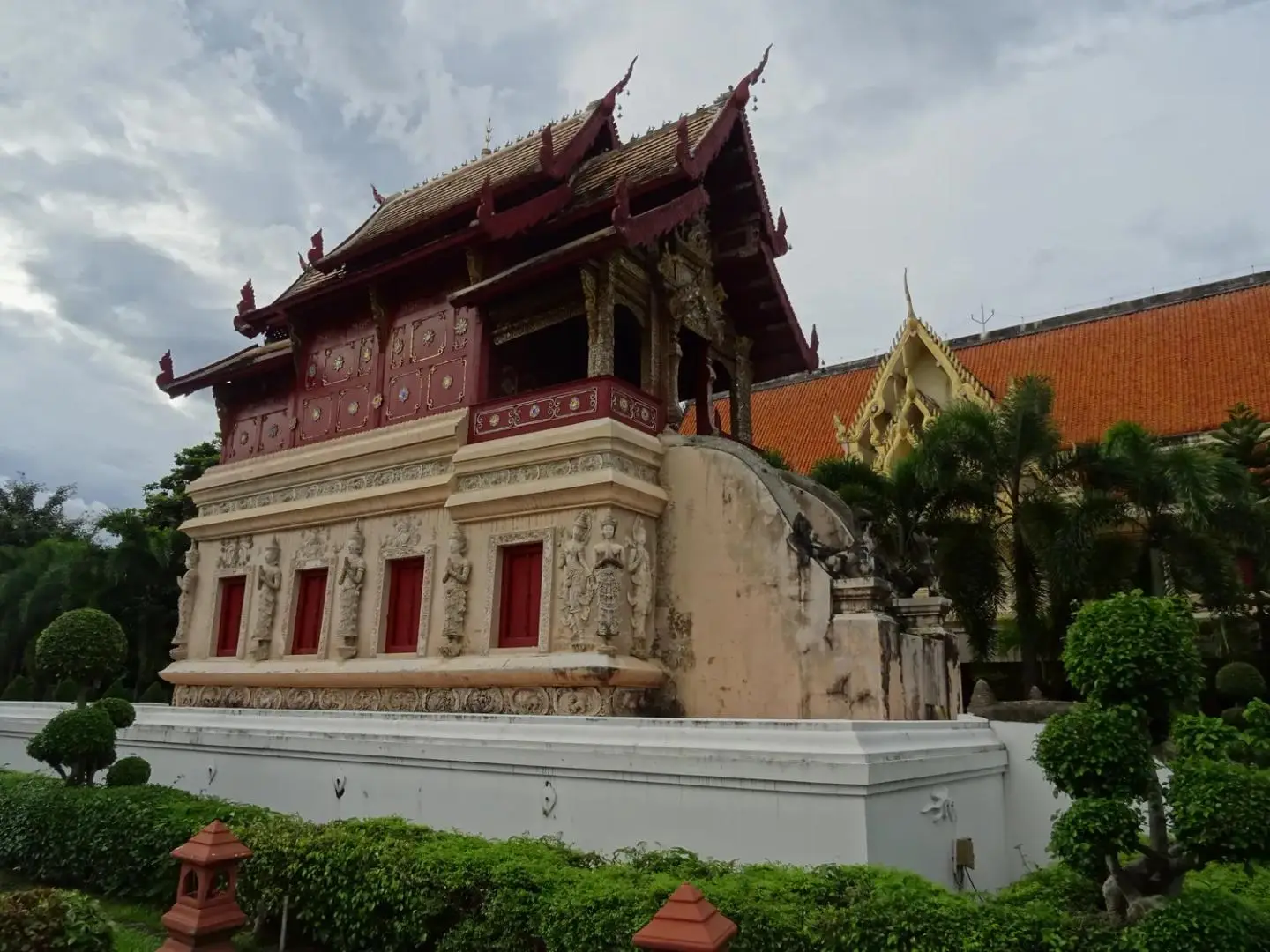 The Ho Trai scripture library at Wat Phra Singh
