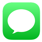 CityGlide booking confirmation in iMessage